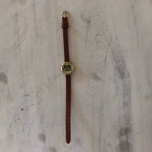 Elephant Brown Leather Watch